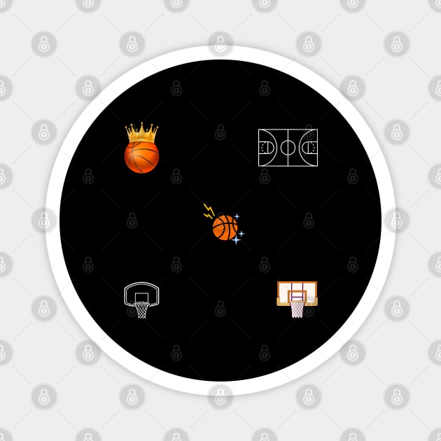 Basketball Lover Magnet by BlackMeme94